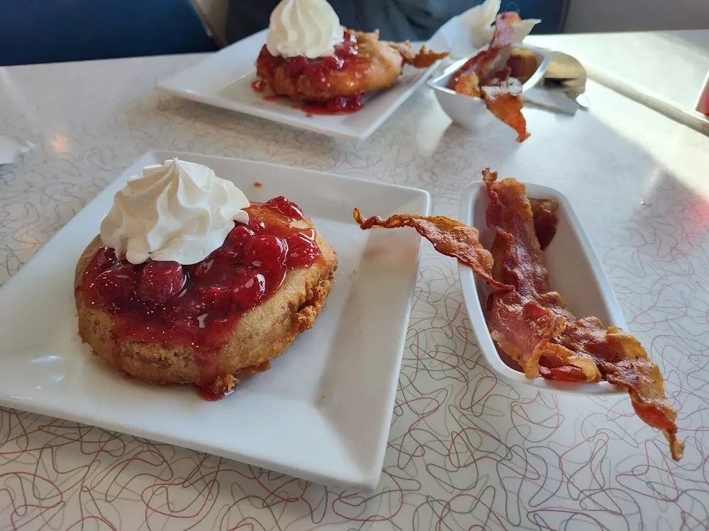 Strawberry Deep Fried French Toast